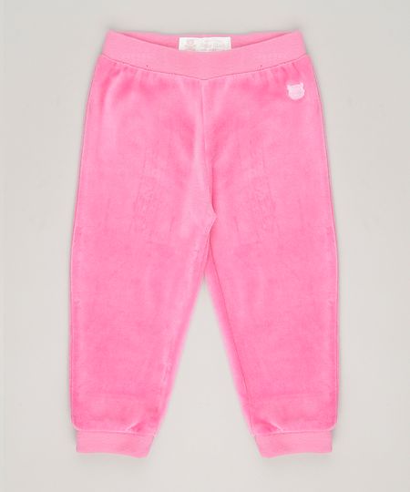 Calca-em-plush-de-algodao---sustentavel-Pink-8859401-Pink_1