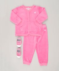Calca-em-plush-de-algodao---sustentavel-Pink-8859401-Pink_3