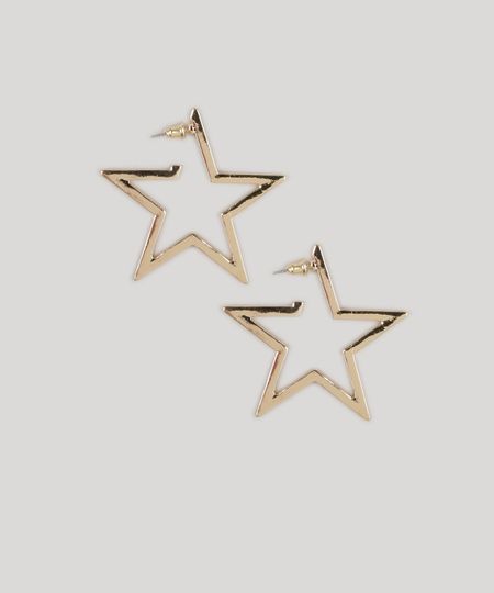 Brinco-com-Estrela-Dourado-8839121-Dourado_1 Brinco-com-Estrela-Dourado-8839121-Dourado_1