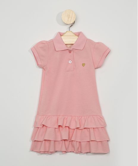 Vestido-Polo-Infantil-com-Babados-Manga-Curta-Rosa-Claro-9949435-Rosa_Claro_1