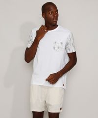 Camiseta-Masculina-com-Bolso-e-Manga-Curta-Estampados-de-Folhagem-Gola-Careca-Off-White-9971605-Off_White_1