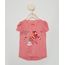 Blusa-Infantil-Flamingos-com-Paete-Manga-Curta--Coral-9968393-Coral_1