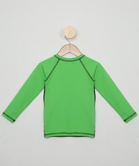 Blusa-de-Praia-Infantil-Raglan-Minecraft-com-Protecao-UV50--Verde-9966207-Verde_3
