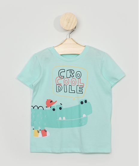 Camiseta-Infantil-Crocodilo-Manga-Curta-Verde-Claro-9963732-Verde_Claro_1