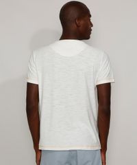 Camiseta-Masculina-com-Bolso-Estampado-de-Folhagem-Manga-Curta-Gola-Careca-Off-White-9966054-Off_White_4