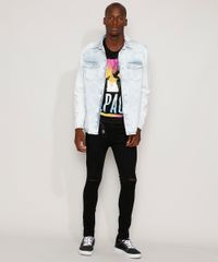 Calca-de-Sarja-Masculina-Super-Skinny-Cropped-com-Rasgo-no-Joelho-e-Chaveiro-Preta-9968745-Preto_3