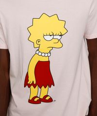 Camiseta-Masculina-Lisa-Simpson-Flocada-Manga-Curta-Gola-Careca-Rosa-Claro-9976197-Rosa_Claro_2