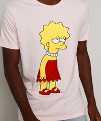 Camiseta-Masculina-Lisa-Simpson-Flocada-Manga-Curta-Gola-Careca-Rosa-Claro-9976197-Rosa_Claro_5