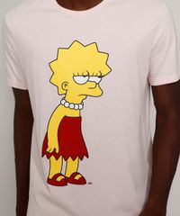 Camiseta-Masculina-Lisa-Simpson-Flocada-Manga-Curta-Gola-Careca-Rosa-Claro-9976197-Rosa_Claro_6