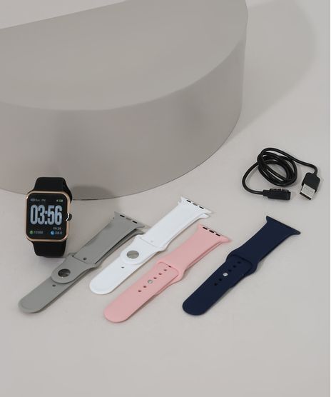 Kit-de-Relogio-Smartwatch-Philiph-London-Feminino---Pulseiras---17022419M-Rose-9972331-Rose_1