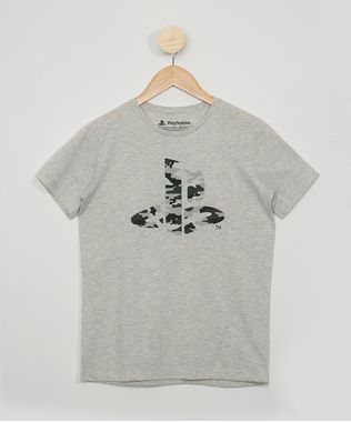 Camiseta-Juvenil-PlayStation-Manga-Curta-Cinza-Mescla-Claro-9973320-Cinza_Mescla_Claro_1