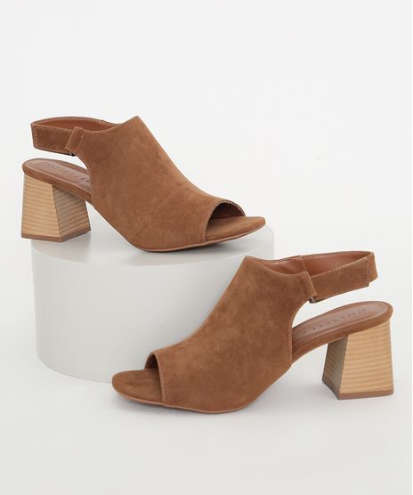 Sandal-Boot-Feminina-Oneself-Salto-Medio-de-Madeira-Caramelo-9983014-Caramelo_1