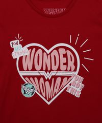 Blusa-Juvenil-Mulher-Maravilha-com-Glitter-Manga-Curta-Vermelha-9966334-Vermelho_2