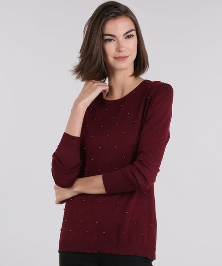 Sueter-com-Bordado-Vinho-8476256-Vinho_1 Sueter-com-Bordado-Vinho-8476256-Vinho_1