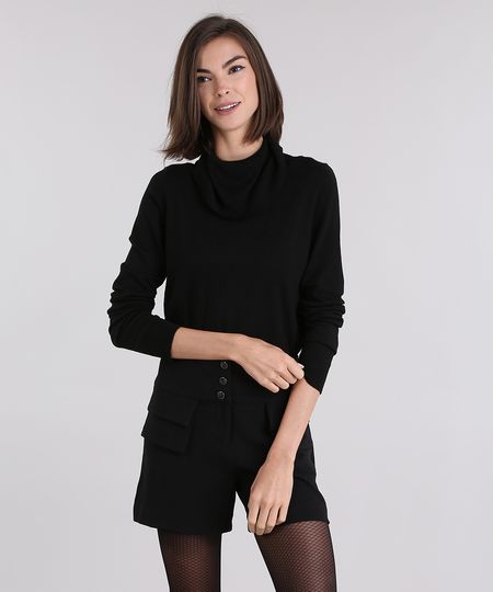 Sueter-com-Gola-Alta-Preto-8838412-Preto_1 Sueter-com-Gola-Alta-Preto-8838412-Preto_1
