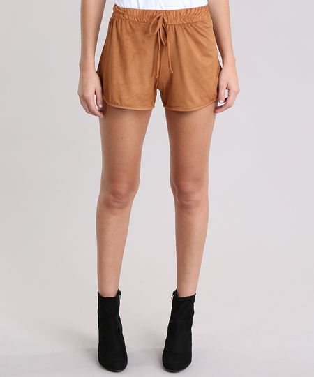 Short-em-Suede-Caramelo-9023216-Caramelo_1 Short-em-Suede-Caramelo-9023216-Caramelo_1