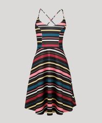 Vestido-Evase-Listrado-Preto-8994642-Preto_5