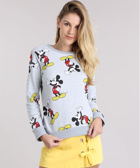 Blusao-em-Moletom-Mickey-Cinza-Mescla-Claro-9013727-Cinza_Mescla_Claro_1