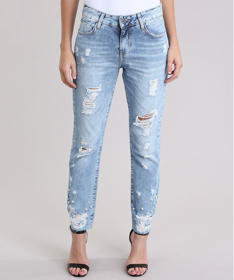 Calca-Jeans-Reta-Destroyed-Azul-Claro-9014207-Azul_Claro_1