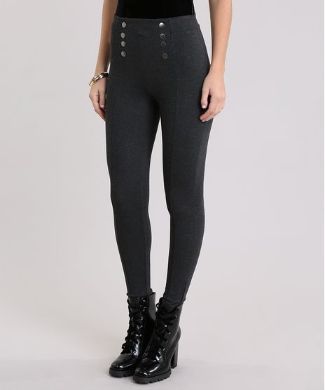 Calca-Legging-com-Botoes-Cinza-Mescla-Escuro-8921745-Cinza_Mescla_Escuro_1