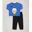Conjunto-Pato-Donald-de-Blusao-Azul---Calca-em-Moletom-Preta-8544176-Preto_1