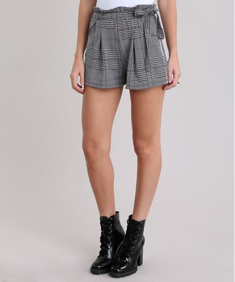 Short-Clochard-Estampado-Xadrez-Preto-9046750-Preto_1