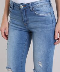 Calca-Jeans-Cigarrete-Destroyed-Azul-Medio-8633563-Azul_Medio_4