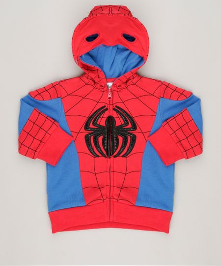 Blusao-em-Moletom-Homem-Aranha-Azul-8836952-Azul_1