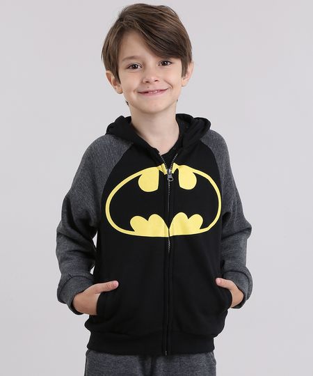 Blusao-Batman-em-Moletom-de-Algodao---Sustentavel-Preto-8838725-Preto_1