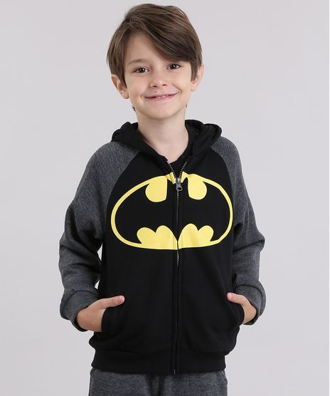 Blusao-Batman-em-Moletom-de-Algodao---Sustentavel-Preto-8838725-Preto_1