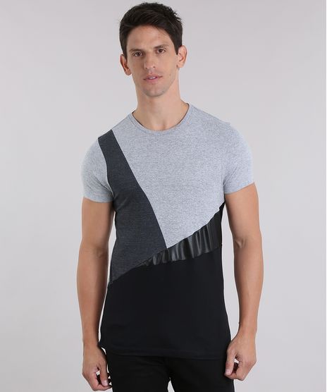 Camiseta-com-Recortes-Geometricos-Cinza-Mescla-8999139-Cinza_Mescla_1
