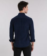 Camisa-Comfort-em-Veludo-Cotele-Azul-Marinho-8841853-Azul_Marinho_2