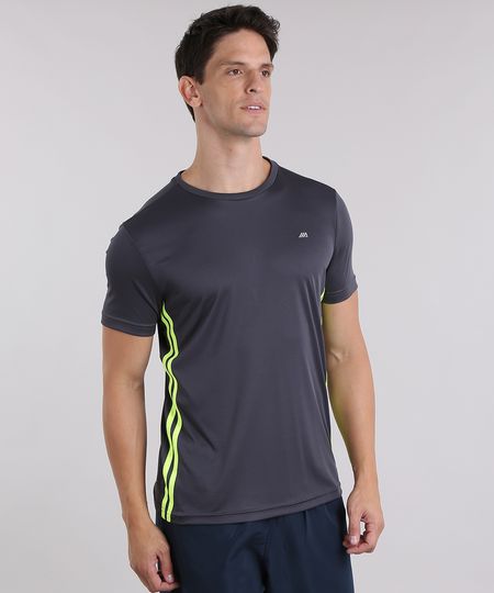 Camiseta-Ace-de-Treino-com-Listras-Laterais-Chumbo-9111097-Chumbo_1