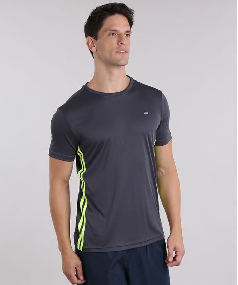 Camiseta-Ace-de-Treino-com-Listras-Laterais-Chumbo-9111097-Chumbo_1