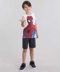 Regata-Estampada-Homem-Aranha--Cinza-Mescla-Claro-9048270-Cinza_Mescla_Claro_3
