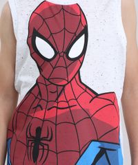 Regata-Estampada-Homem-Aranha--Cinza-Mescla-Claro-9048270-Cinza_Mescla_Claro_4
