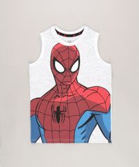 Regata-Estampada-Homem-Aranha--Cinza-Mescla-Claro-9048270-Cinza_Mescla_Claro_5
