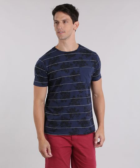 Camiseta-Listrada-com-Bolso-e-Estampa-Floral-Azul-Marinho-8969143-Azul_Marinho_1 Camiseta-Listrada-com-Bolso-e-Estampa-Floral-Azul-Marinho-8969143-Azul_Marinho_1