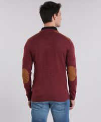 Sueter-em-Trico-com-Recortes-em-Suede-Vinho-8850660-Vinho_2