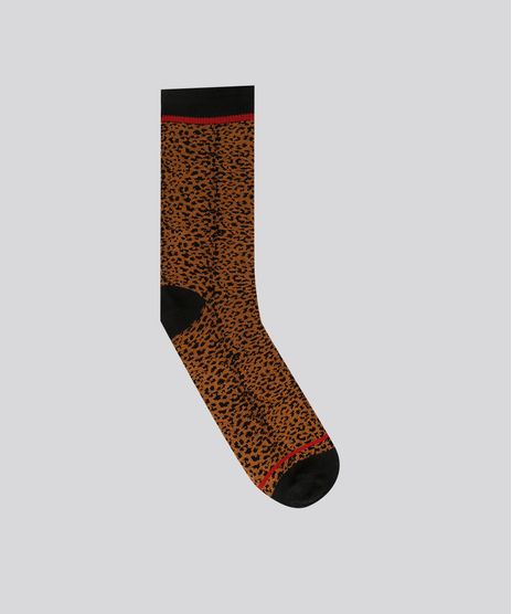 Meia-Estampada-Animal-Print-Caramelo-9049042-Caramelo_1