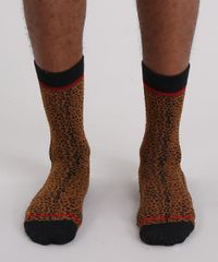 Meia-Estampada-Animal-Print-Caramelo-9049042-Caramelo_4