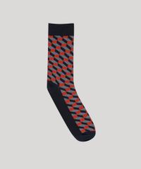 Meia-Estampada-Geometrica-Vermelha-9013561-Vermelho_1
