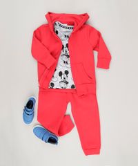 Camiseta-Flame-Estampada-Mickey-Cinza-Mescla-Claro-8720834-Cinza_Mescla_Claro_3