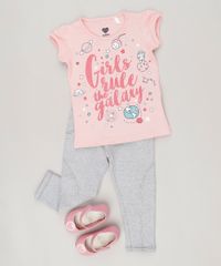 Blusa--Girls-Rule-The-Galaxy--com-Glitter-em-Algodao---Sustentavel-Rosa-9034412-Rosa_3