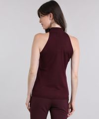 Regata-Feminina-em-Trico-com-Bordado-Gola-Redonda-Vinho-8873641-Vinho_2