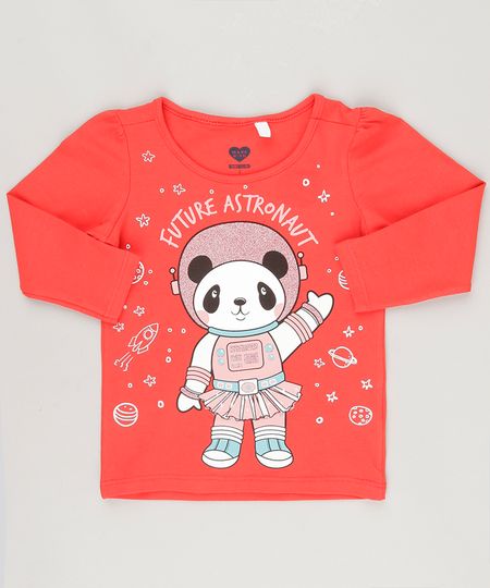Blusa--Future-Astronaut--com-Glitter-em-Algodao---Sustentavel-Vermelha-9043779-Vermelho_1