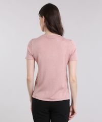 Blusa-Feminina-em-Trico-com-Bordado-Manga-Curta-Gola-Redonda-Rose-8874214-Rose_2