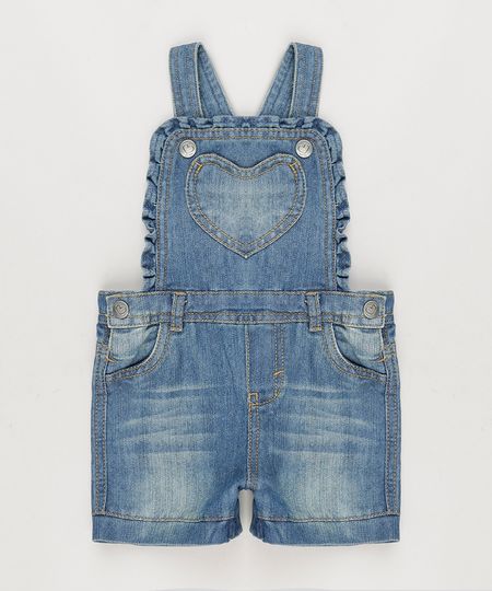 Jardineira-Jeans-com-Babados-em-Algodao---Sustentavel-Azul-Escuro-8773641-Azul_Escuro_1