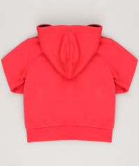 Blusao-Homem-Aranha-em-Moletom-com-Capuz-em-Algodao---Sustentavel-Vermelho-8836946-Vermelho_2