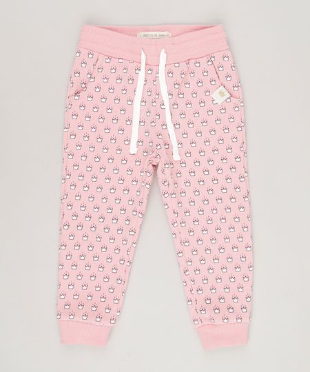 Calca-em-Moletom-Estampada-de-Coroas-Rosa-8837377-Rosa_1 Calca-em-Moletom-Estampada-de-Coroas-Rosa-8837377-Rosa_1